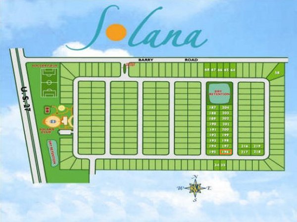 Solana Resort Map