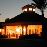 Windsor Palms Clubhouse at night